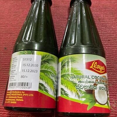 Natural Coconut Vinegar 400ml ව්නාකිරි வினாகிரி