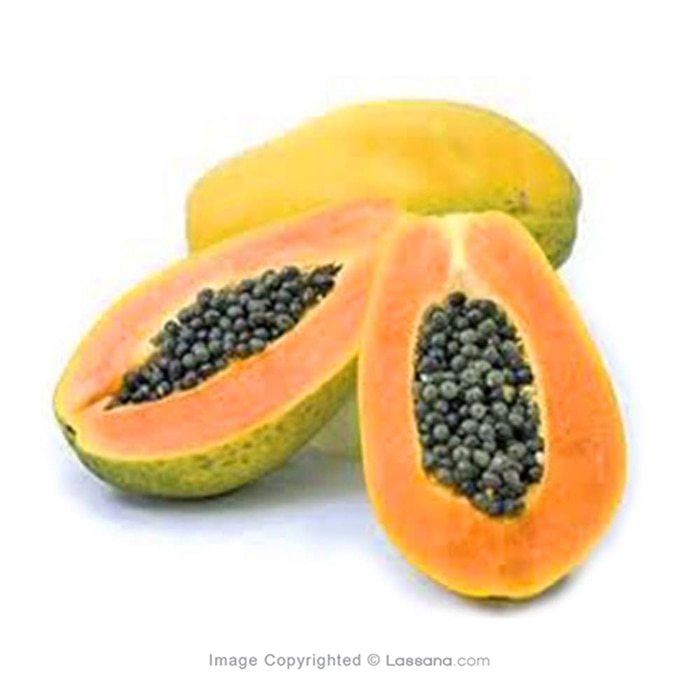 Papaya 1Kg ගස්ලපු பப்பாசி பழம்