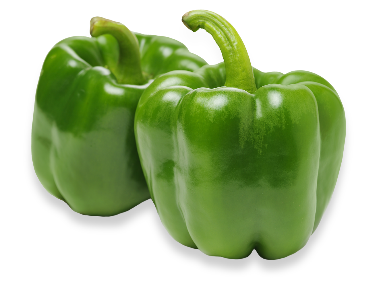 Green bell peppers 250g
