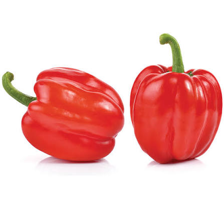 Red bell peppers 250g