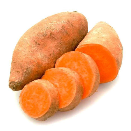 Yellow sweet potatoes 250g කහ බතල மஞ்சள் வத்தாளி